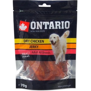 ONTARIO Деликатес Онтарио пиле, сушени резени 70г (214-503)