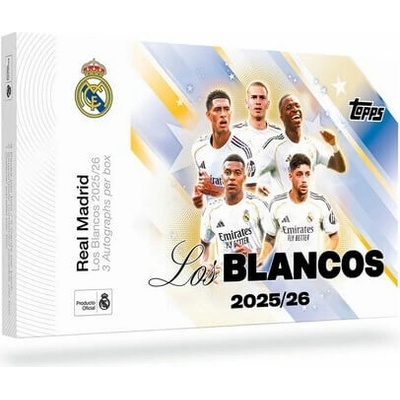 Topps 2025-2026 Real Madrid Los Blancos Hobby Box