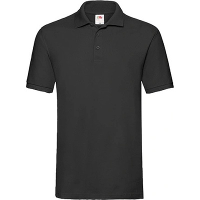 Fruit of the Loom pánska polokošeľa black