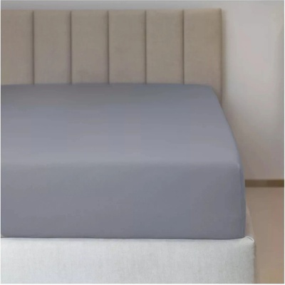 Polášek Jersey prostěradlo šedé lycra 90x200x15-18