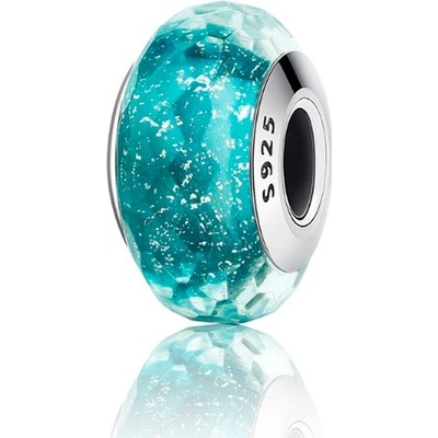P&J Jewellery Tyrkysový skleněný přívěsek Laguna SGB2
