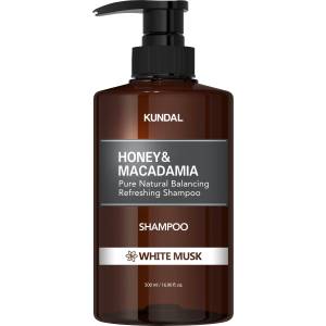 KUNDAL Шампоан Honey & Macadamia, Бял мускус, 500 ml - ozone