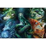 Ravensburger - Puzzle Mystic Wolves - 7 000 piese