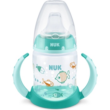 Nuk Чаша със силиконов накрайник за сок NUK - First Choice, TC, 150 ml, Зелена (10215335-Зелен)