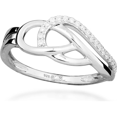 Silver Cat prsten s kubickými zirkony SC547