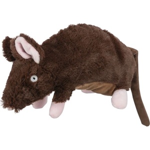 TRIXIE Rat - Забавна плюшена играчка за кучета във форма на мишка, със звук, 26 см