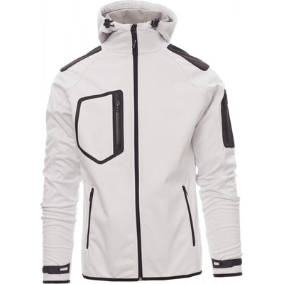 Payper EXTREME Softshellová bunda pánska White Black