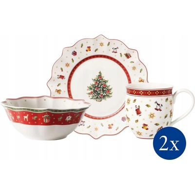 Villeroy & Boch Toy´s Delight raňajková súprava biela 6 ks