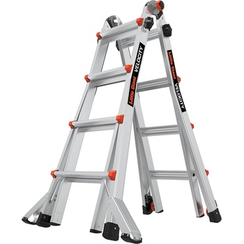 Little Giant Ladder Телескопична алуминиева стълба VELOCITY 2.0, M17 4x4 стъпала (15417EN)