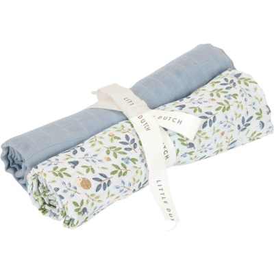 Little Dutch Pleny 70x70 cm 2 ks Forest Adventure & Denim
