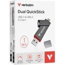 Image 1 of Verbatim Dual QuickStick 1TB USB-C 3.2 (32043)