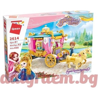 Qman Конструктор qman Кралска карета 2614 (q2614)