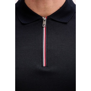 Tommy Hilfiger Памучна тениска с яка (MW0MW41613) - answear - 113,42 лв