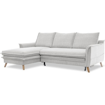 Miuform Бежов разтегателен ъглов диван (ляв ъгъл) Charming Charlie - Miuform (1724ETS509)