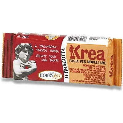 Toy color Modelovací hmota Krea samotvrdnoucí terakotová 500g