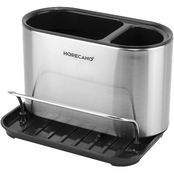 Horecano HOME-Органайзер за мивка 18x12.3xh13cm ХРОМ (84179-HF004/HF005) (0185195)