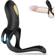 Armony - Joy Jumper Ring Vibrator For Couples & Anal Plug Black