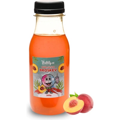 Bubbly Domácí Bubble Tea sirup broskev 300 g