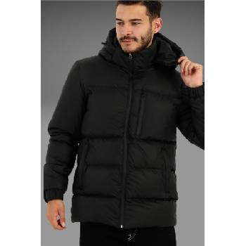 River Club Мъжко водонепромокаемо яке със сваляща се качулка rcdm-400 - Черно #408180 (408180_Черно)