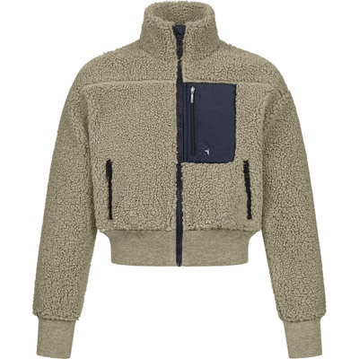 ELT Mikina fleecová Alb dětská beige šedá