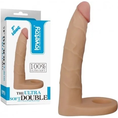 Lovetoy Анално дилдо с пенис захващане The Ultra Soft Double 7