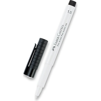 Faber-Castell 167893 Pitt Artist Pen Bullet Nib biely