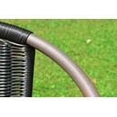 Garthen Zahradní židle Bistro, tm. hnědá, 73x53x60 cm