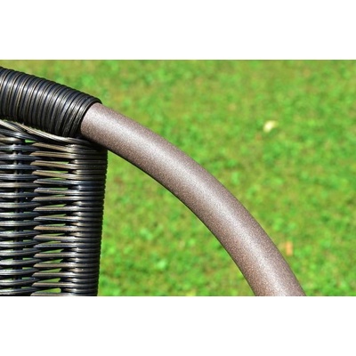 Garthen Zahradní židle Bistro, tm. hnědá, 73x53x60 cm