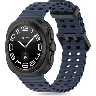 Tech-Protect Силиконова каишка за Samsung Galaxy Watch Ultra (47mm) от Tech-Protect IconBand Pro - Navy (5906302312306)