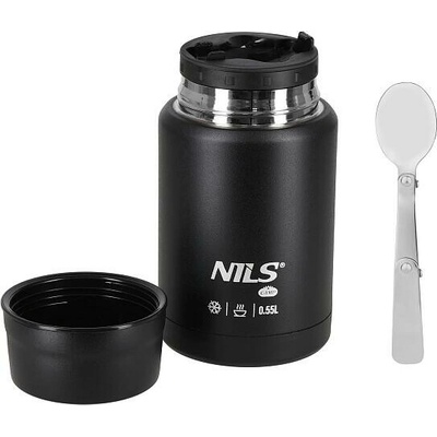Nils Camp termoska na jídlo NC3807 černá 550 ml
