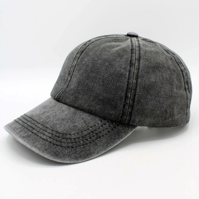 KRUMLOVANKA Canvas baseball 100% Washed cotton více barev BAREVNOU VARIANTU antracit