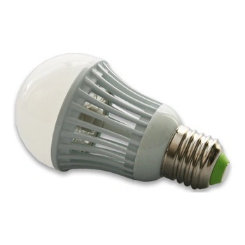 AB LED E27 4W žárovka LED studená bílá