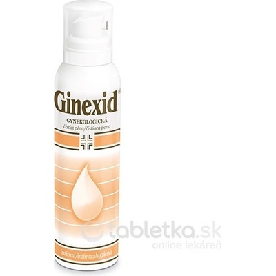 Ginexid gynekologická čisticí pěna 150 ml