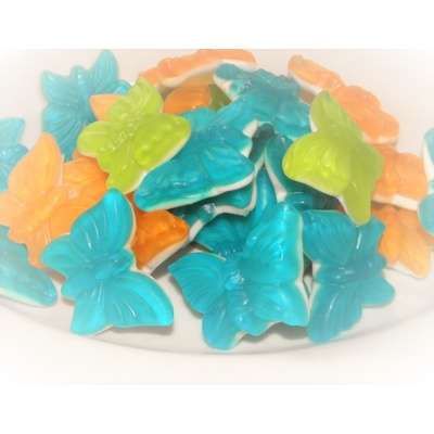 Juiccee Gummee Želé bonbony Motýlci 1 kg