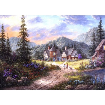 Grafika - Puzzle Lewan: Hills Of Bavaria II - 1 000 piese