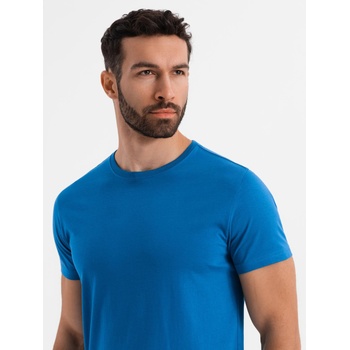 Ombre Clothing Мъжка класическа памучна тениска BASIC - пясъчна Ombre Clothing | Sin | МЪЖЕ | S