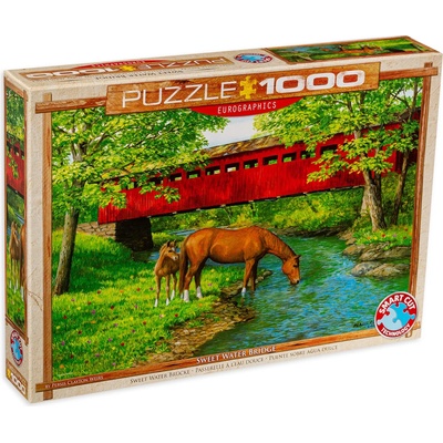 EUROGRAPHICS Пъзел Eurographics от 1000 части - Сладката вода под моста, Пърсис Клейтън Уиърс (60000834)