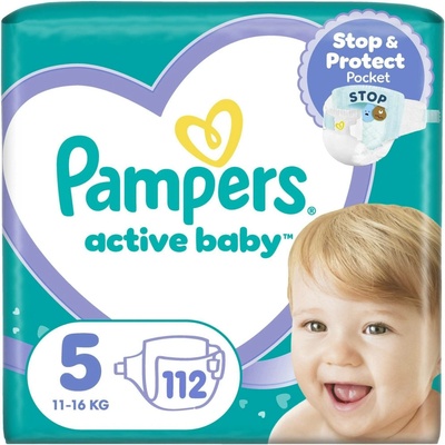Pampers Active Baby 5 112 ks