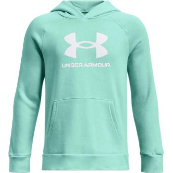 Under Armour Суитшърт с качулка Under Armour UA Rival Fleece BL Hoodie-BLU 1379791-361 Размер YSM