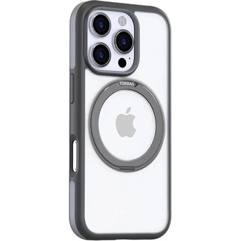 TORRAS Кейс Torras Ostand R Fusion за iPhone 16 Pro, сив (X00FX1880)