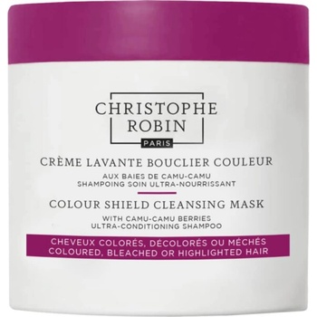 Christophe Robin Color Shield Camu-Camu Berries Шампоан за лечение на коса за подхранване 250 ml