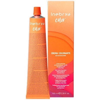 Inebrya Color permanentní barva na vlasy 1/0 Nero Black GG2EF 100 ml