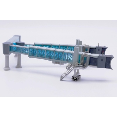 JC Wings Airport Passenger Bridge B747 Blue 1:400