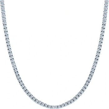 SAVICKI Тенис колие Share Your Love 3.0 mm: бяло злато, лабораторни диаманти