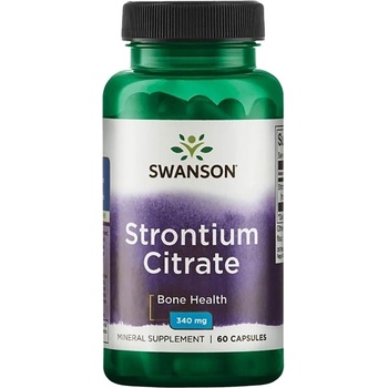 Image 1 of Swanson Strontium Citrate 340 mg [60 капсули]