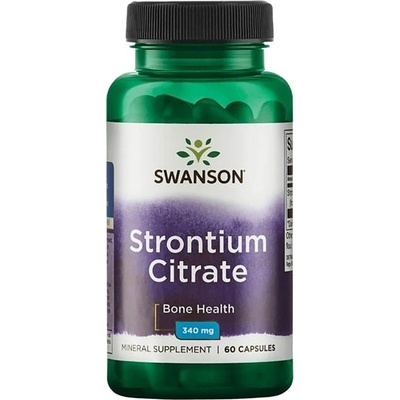 Swanson Strontium Citrate 340 mg [60 капсули]