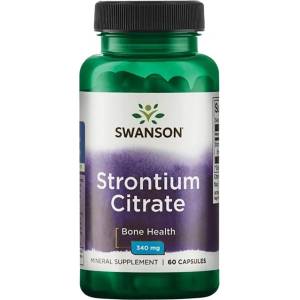 Swanson Strontium Citrate 340 mg [60 капсули]
