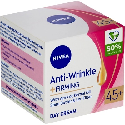 Nivea Spevňujúci denný krém proti vráskam 45+ ( Anti-Wrinkle + Firming ) 50 ml