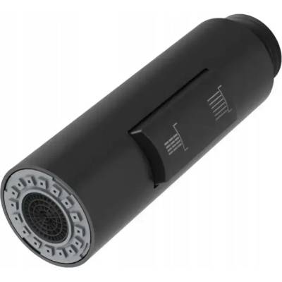 Deante Полша Черна глава слушалка за смесител с издърпваща се глава - 2 режима на струя