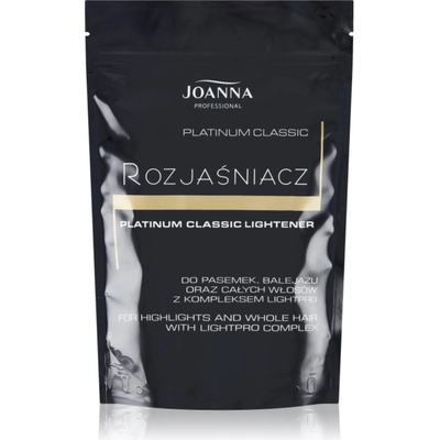 Joanna Professional Platinum Classic изсветляваща пудра за блонд коса и коса с кичури 450 гр